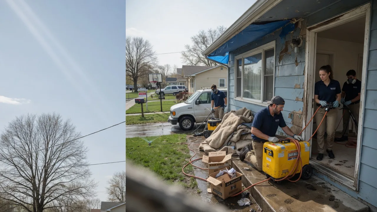 Basement Flood Cleanup in Smithville, IN near me